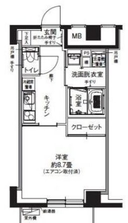 リプラ保土ヶ谷の物件間取画像